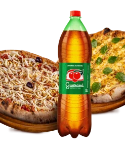 Combo Extra: 2 Pizzas Gigante + Refri 1.5l