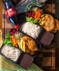 Combo Executiva 2 Marmitex + Refri 600ml.